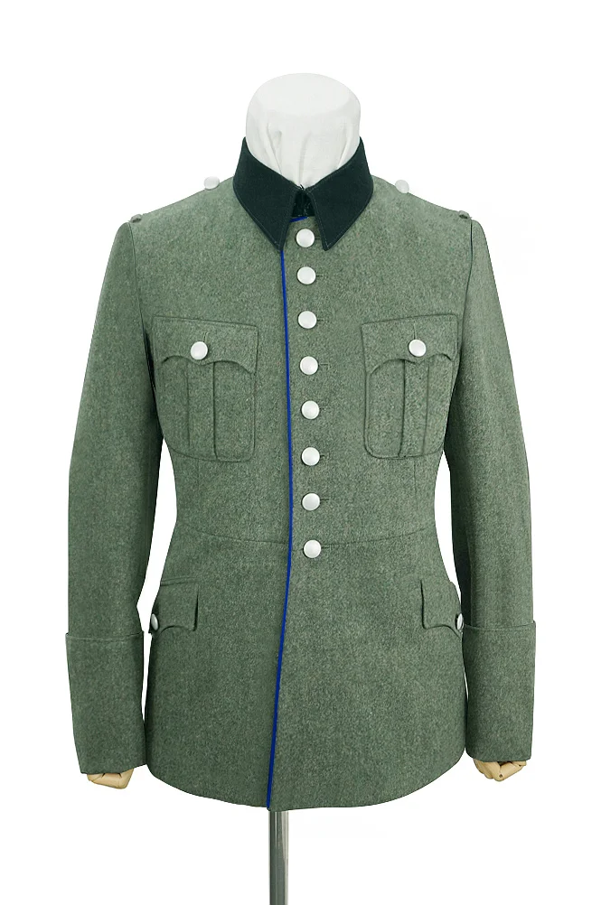   Wehrmacht German M1927 General Officer Wool Piped Service Tunic Jacket II German-Uniform
