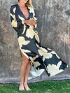 Printed Loose Casual Dress