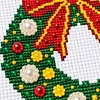 Christmas Pearl Cross Stitch Kit &ndash; 11CT Stamped Full Stitch DIY Embroidery tapestrymarket