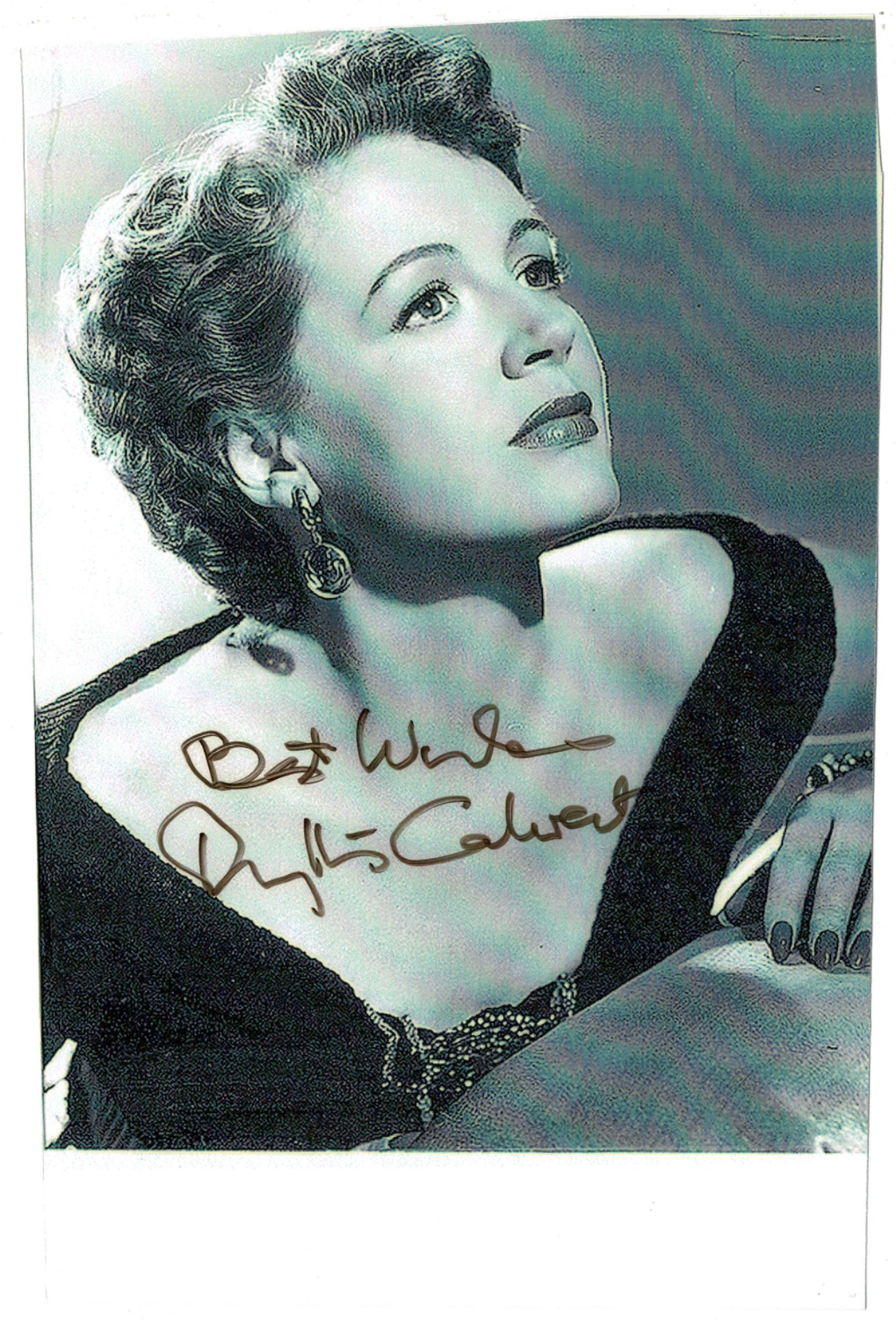 Phyllis Calvert signed autographed Photo Poster painting! RARE! AMCo Authenticated! 14550