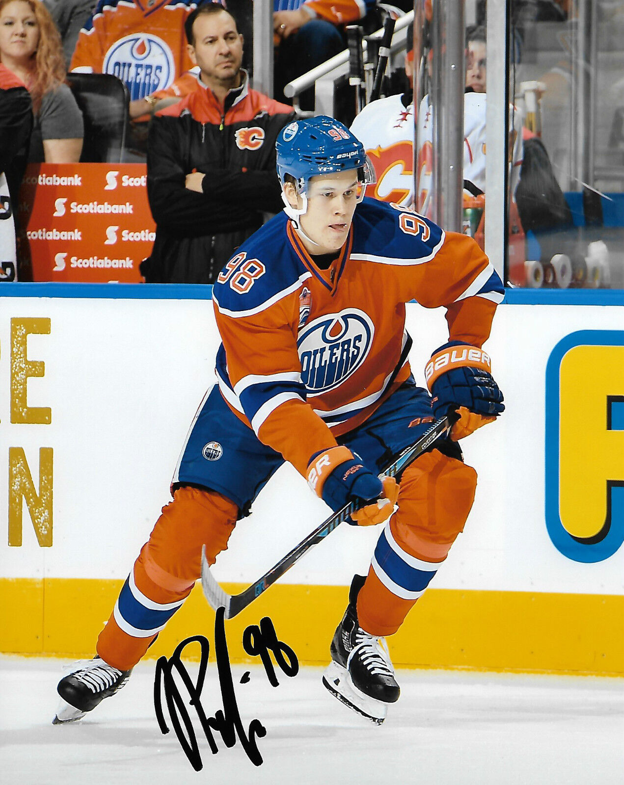 Edmonton Oilers Jesse Puljujarvi Autographed Signed 8x10 NHL Photo Poster painting COA #7