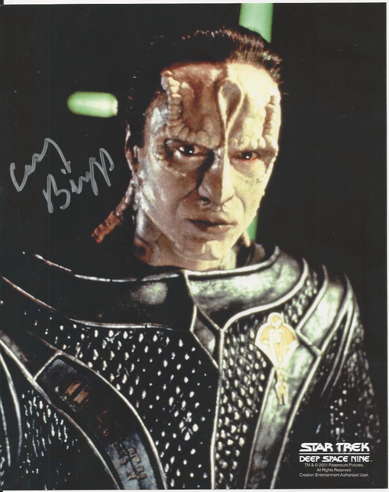 Casey Biggs - Star Trek DS9 signed Photo Poster painting