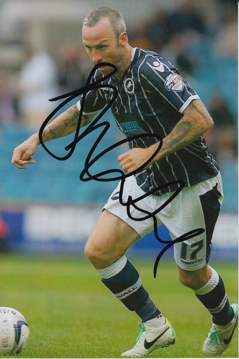 MILLWALL HAND SIGNED SHAUN DERRY 6X4 Photo Poster painting 1.