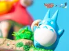 Mei Kusakabe & Mini Totoro - My Neighbor Totoro Resin Statue - WakuWaku Studio