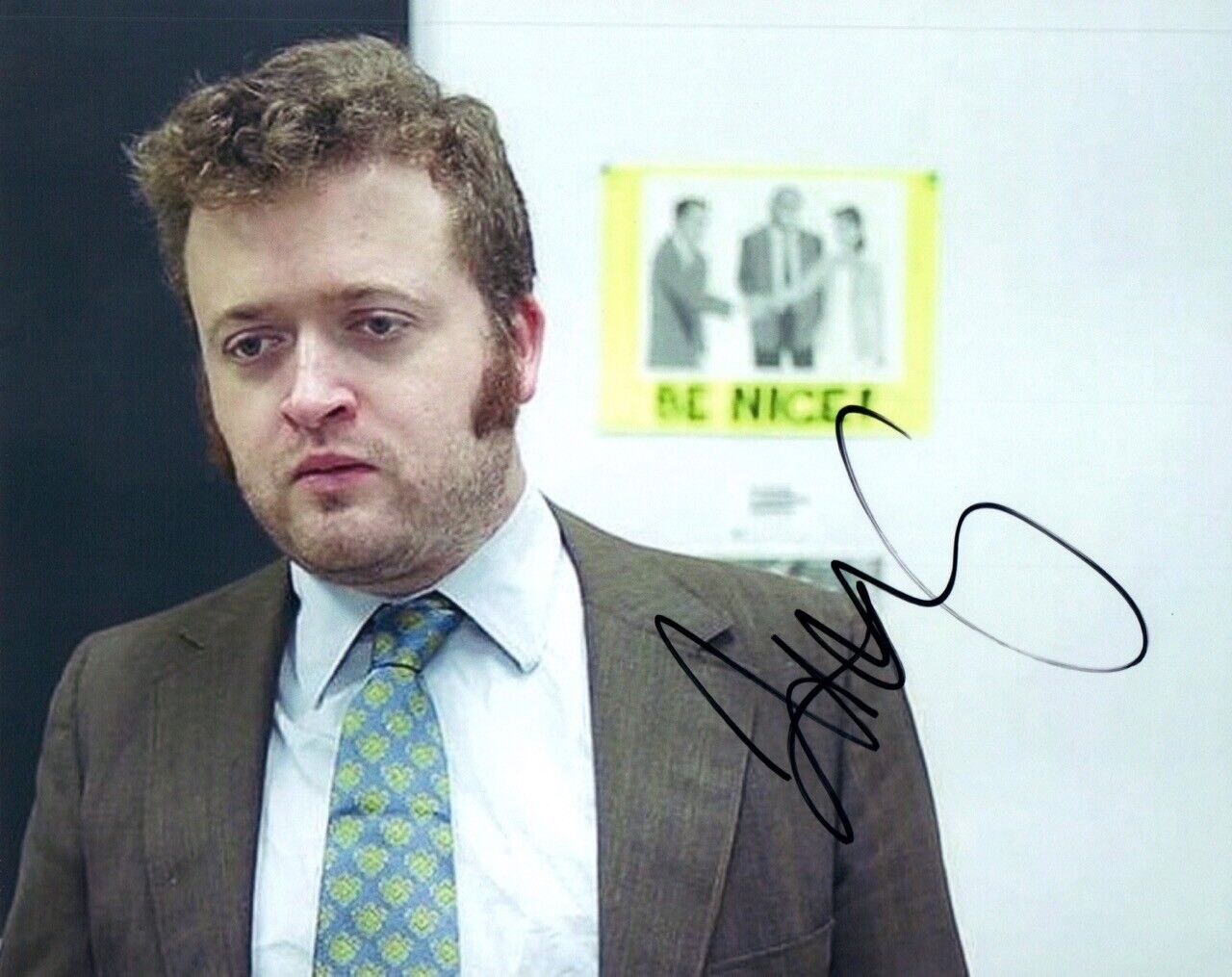 Neil Casey Signed Autographed 8x10 Photo Poster painting Ghostbusters 2016 Actor Rowan North COA