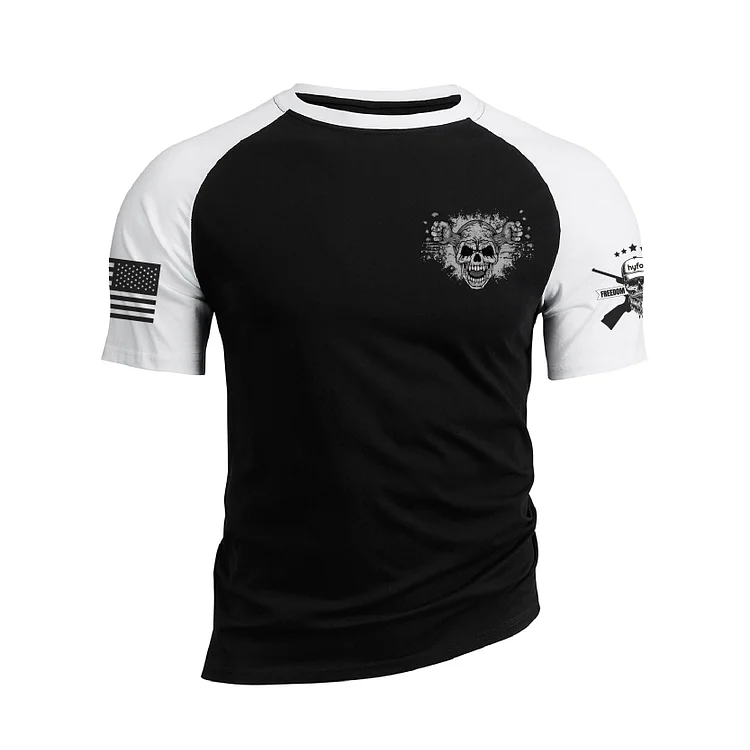 IF IT DOESN'T CHALLENGE YOU IT WOM'T CHANGE YOU RAGLAN GRAPHIC TEE