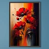 (40*60cm)Poppy - Full Round Drill Diamond Painting