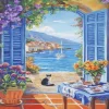 (US Local) Scenery-11CT Stamped Cross Stitch Kit(40x60cm)