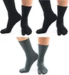 V-Toe Split Toe Flip-Flop Socks | Tabi Premium Cotton Blend Men & Women Socks | Men's Japanese Toes Separated Socks