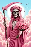 Luxury AB Velvet Diamond Painting Kit - Rose Reaper