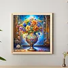 Diamond Painting -5D Full Round Drill Flowers and Vases(40x40cm)
