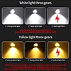 LED Dive Light Rechargeable Scuba Diving Flashlight Underwater Light for Diving