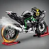Spray Dynamic 1:6 Large h2r Motorcycle Model Alloy Simulation Motorcycle Model Hand-made Ornaments