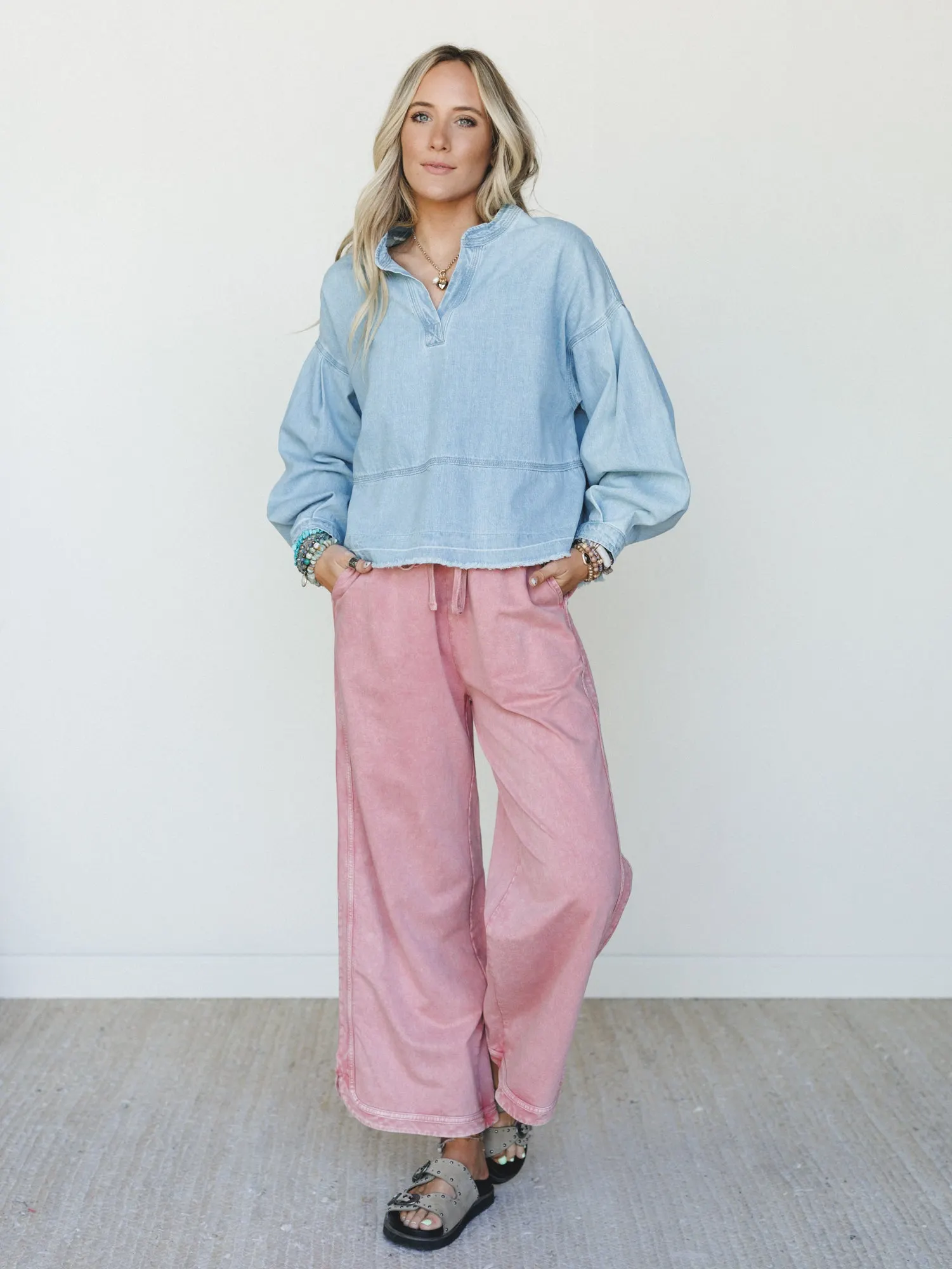 Heart of Denim 3 Piece Bundle - Mauve