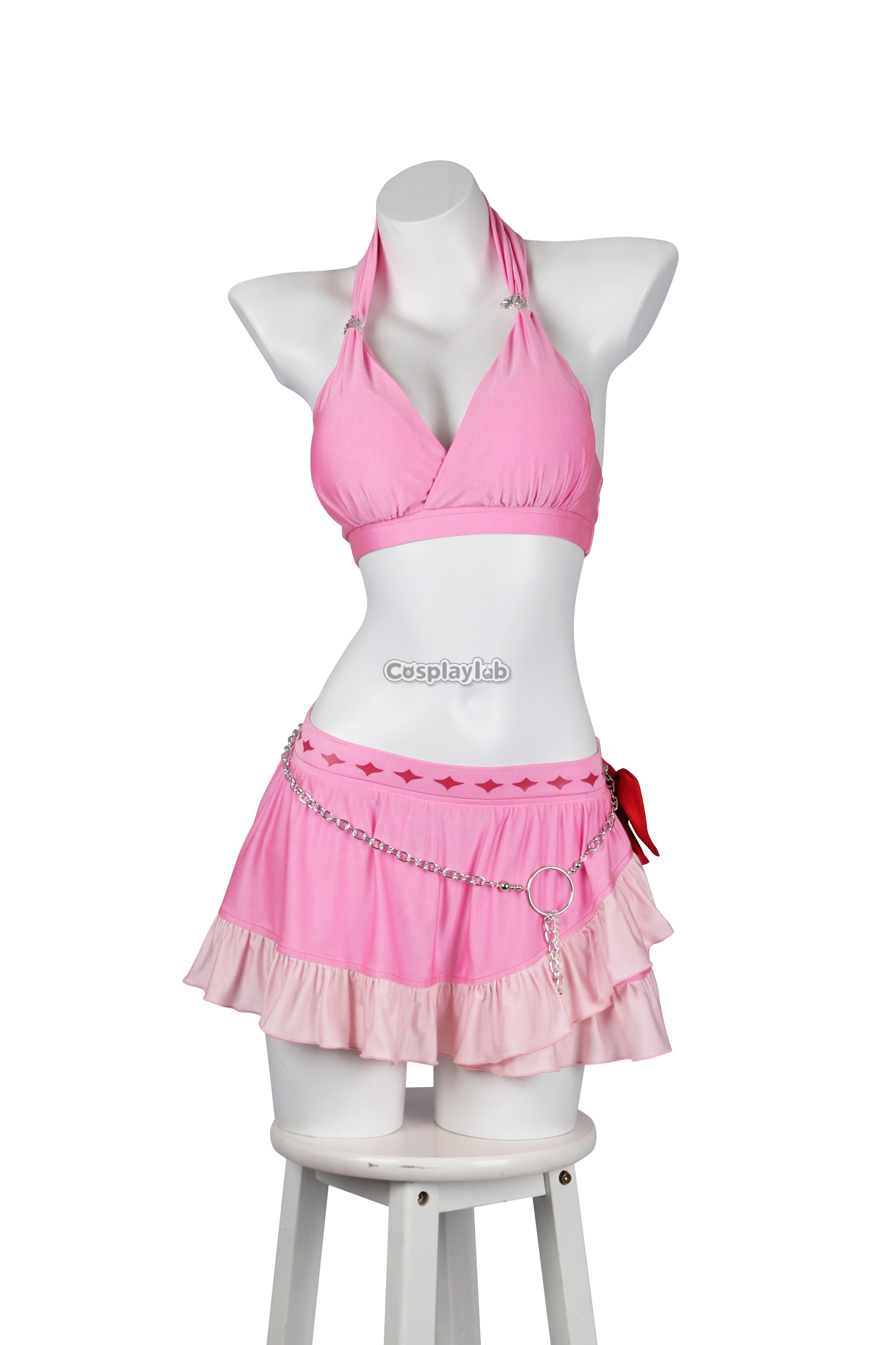 FF Aerith Gainsborough Swimsuit Cosplay Costume