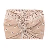 Stylish Pleated Knot Extra Wide Elastic Head Bands