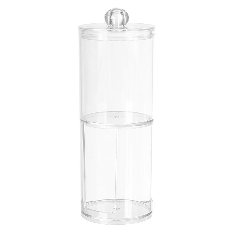 Elegant Lady Minimalist Solid Color PS Plastic Storage Box Makeup Organizers