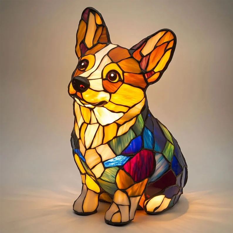 Corgi Lamp