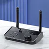 Bluetooth-compatible5.3 Audio Adapter Connect 2 Earphones for Projector Speakers