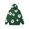 Unisex Denim Tears Loose Cotton Pattern Printed Hoodie Sweatshirt