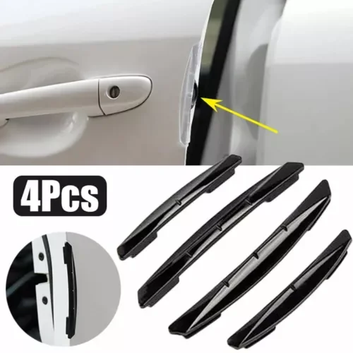 Dronehint Car Door Edge Exterior Protector Anti Scratch Guard Anti-collision Black Parts (For: GMC) Parts