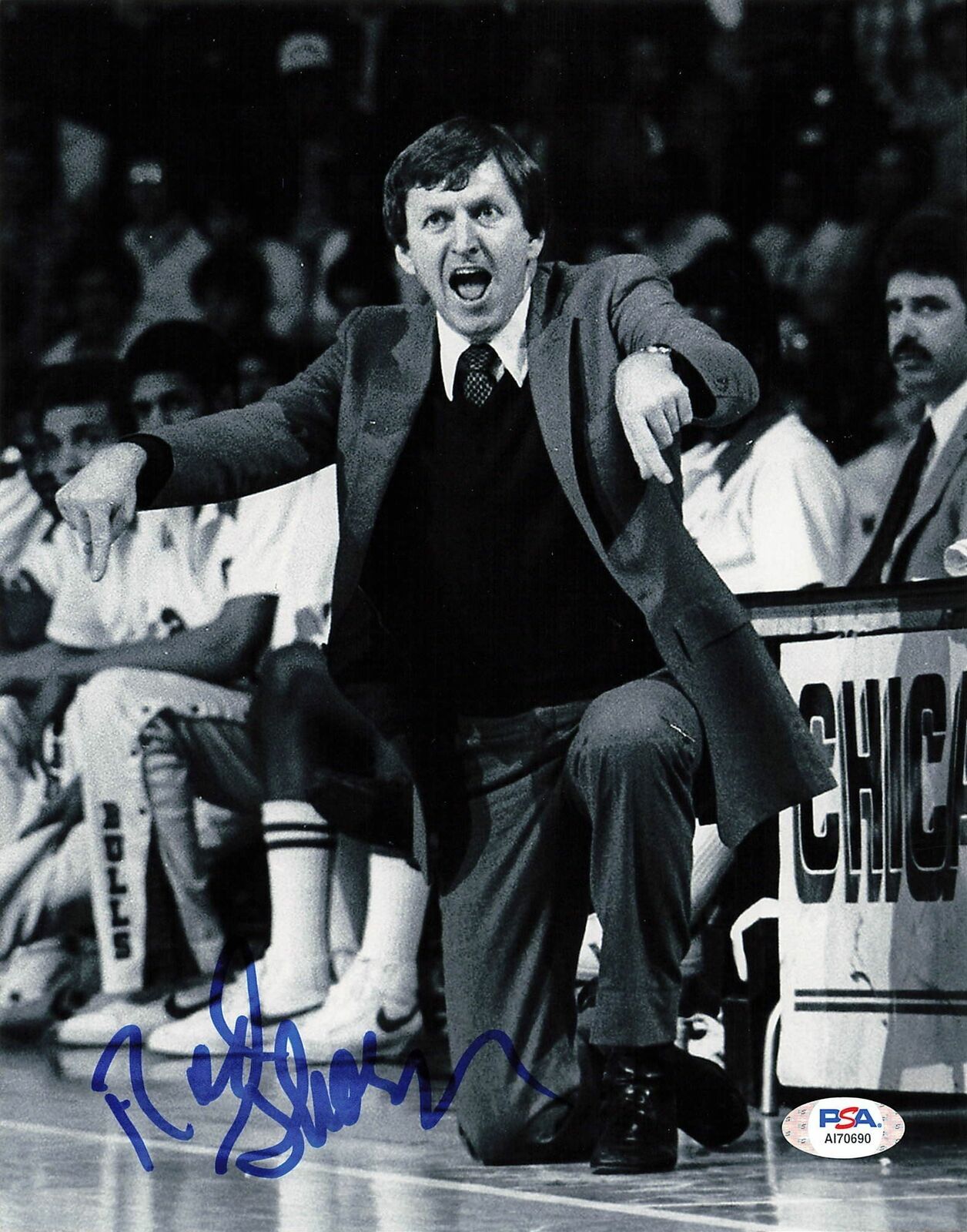 Rod Thorn signed 8x10 Photo Poster painting PSA/DNA Chicago Bulls Autographed