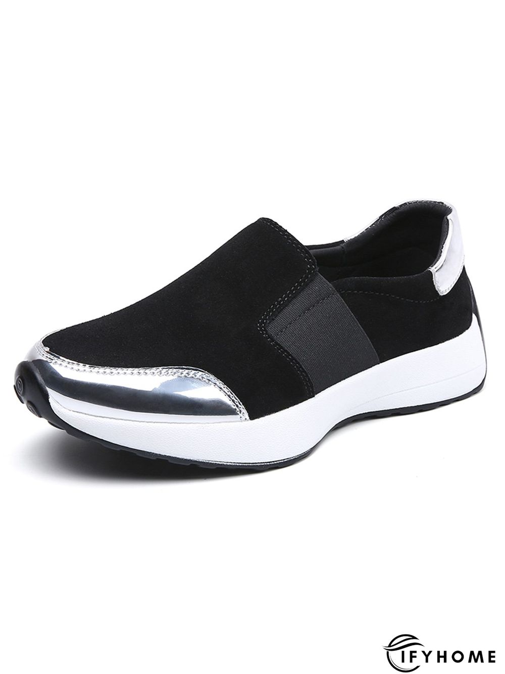 Casual Color Block Slip On Walking Shoes | IFYHOME