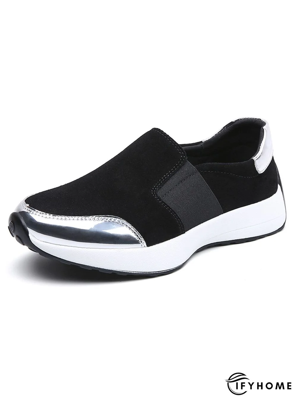 Casual Color Block Slip On Walking Shoes | IFYHOME