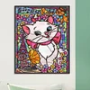 uk.everydayedeals Diamond Painting - Full Round - Calico Cat(50*60cm)