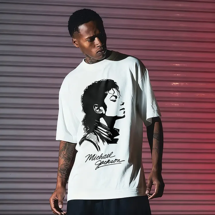 Michael Jackson Printed Men's T-shirt
