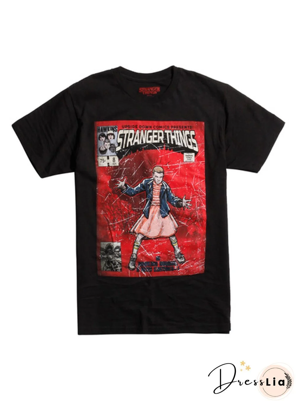 Stranger Things Eleven Comic Cover T-Shirt