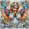 Angel Girl-11CT Stamped Cross Stitch 40*40cm