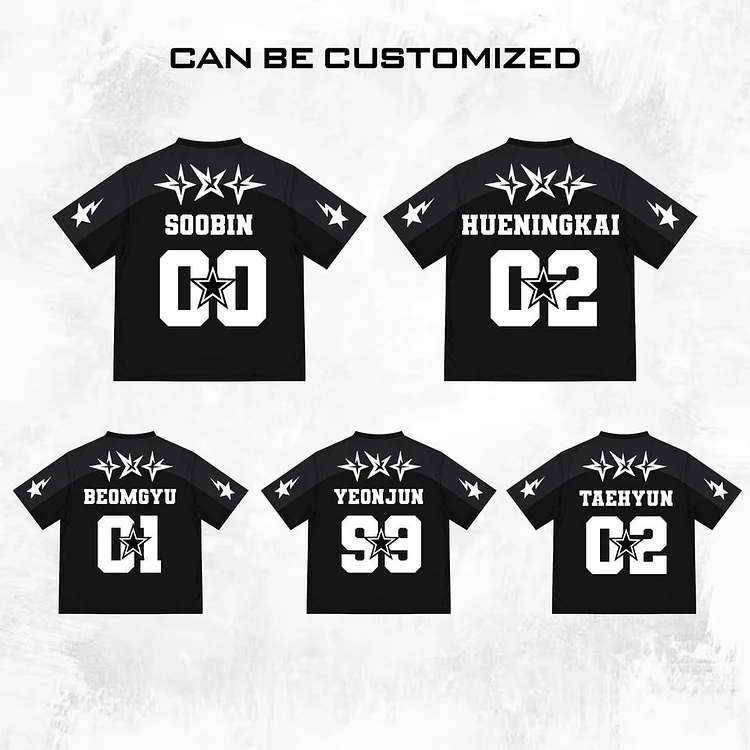 TXT ACT Tomorrow Tour Member Name Jersey