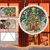 Pendentif de peinture en diamant maison pour sapins de No&euml;l pour adultes perceuse simple face