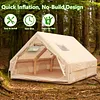 [US Local Warehouse] Inflatable Camping Tent with Pump Waterproof Windproof Blow Up Tent for Outdoors
