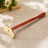 Brass Tai Chi Guasha Board for Acupressure Skin Lifting Stress Reliving