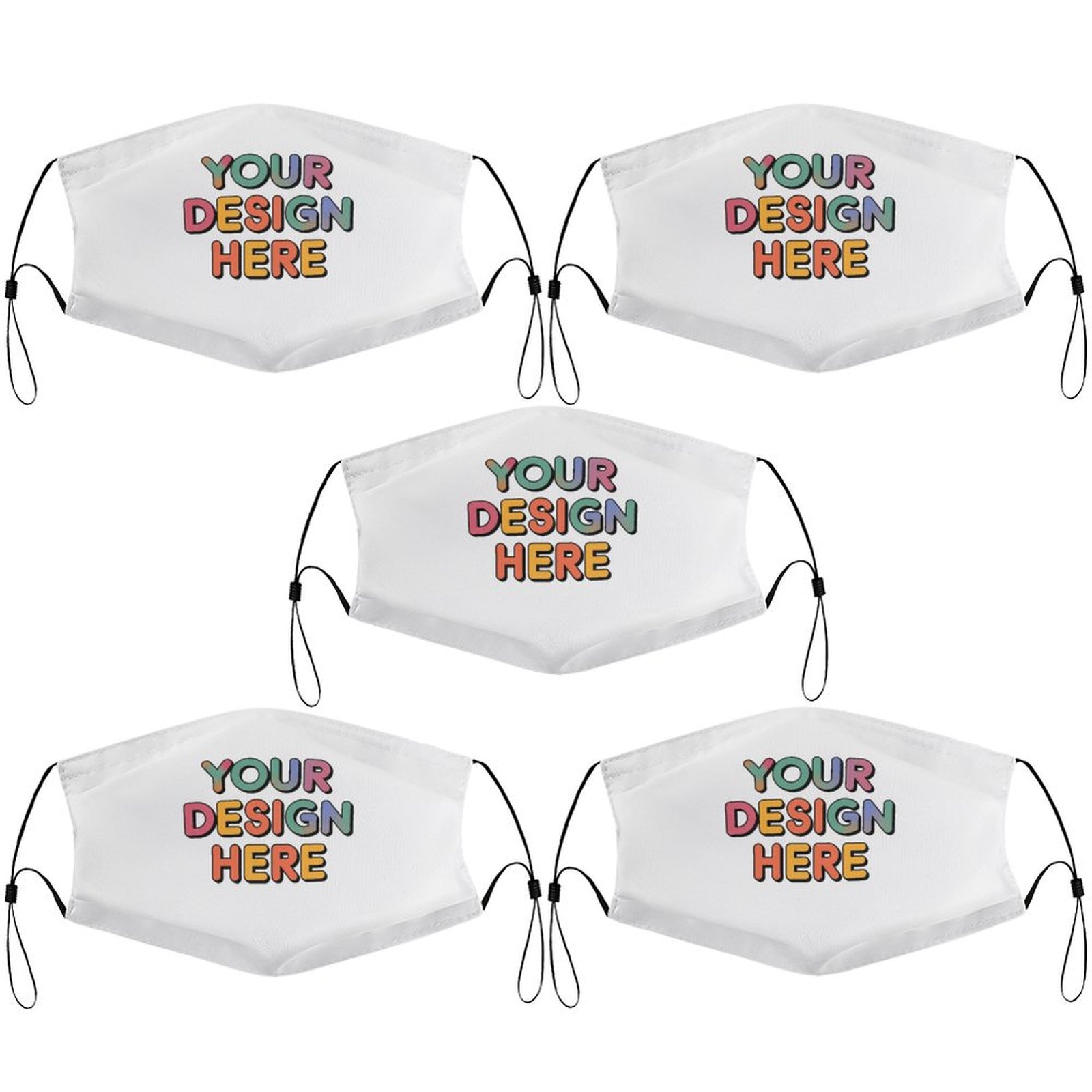 Custom Photo & Name Kids Face Mask • Personalized Children’s Mask with ...