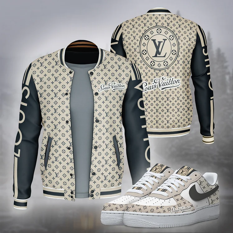 Premium LV Jacket Matching AF1 Sneaker Hot 2024 – BJ+F8-TDP2601D004