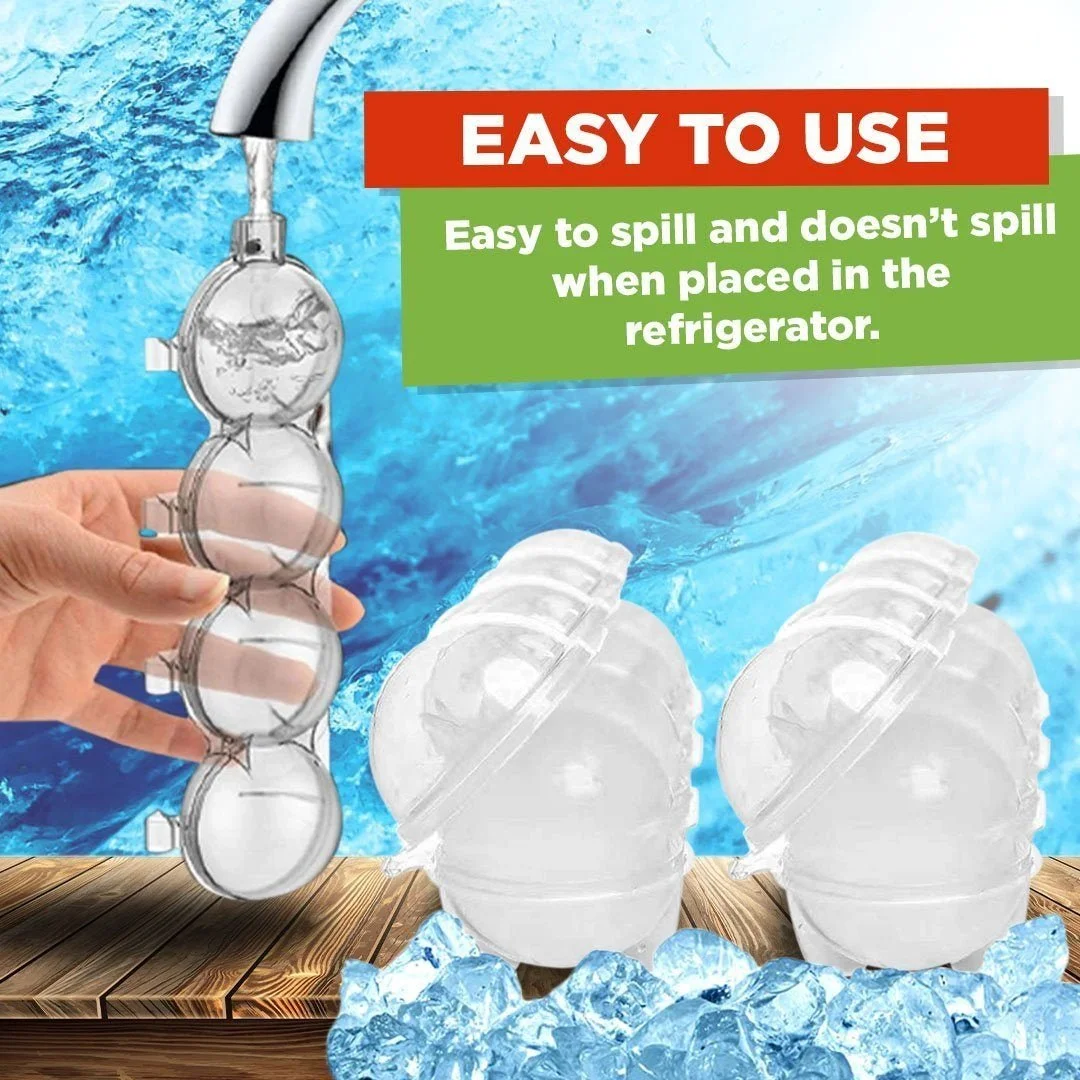 🔥Buy 3 Get 5 Free & Free Shipping🔥4-Hole Ice Ball Maker🧊🧊