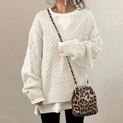 Elegant Textured Sweater