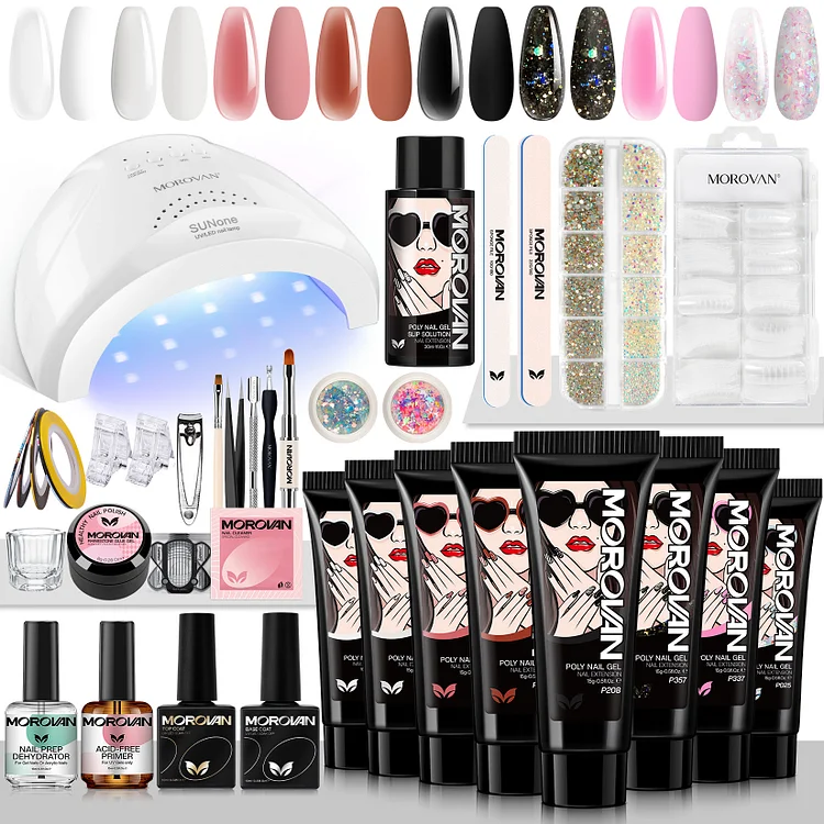 Annual Best - 8 Colors Poly Gel Professional Kit