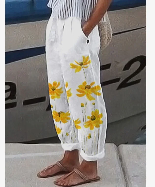 Floral Print Lounge Pants