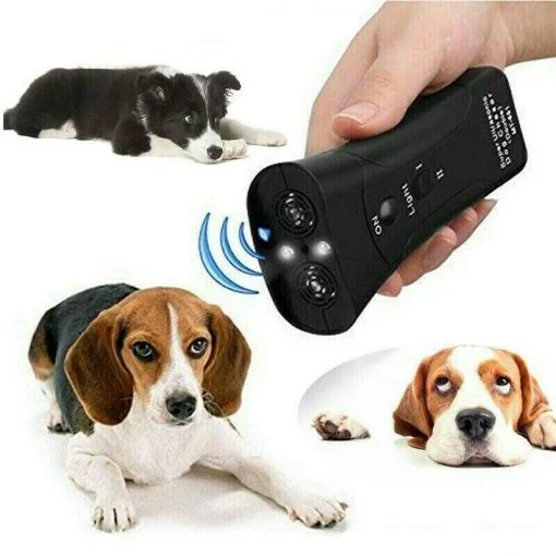 Ultrasonic Dog Chaser And Training Device