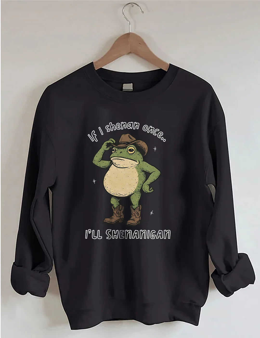 If I Shenan Once I'll Shenanigan Sweatshirt