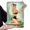Girl - Vintage Metal Signs(8*12Inch/12*16Inch)-Pin-up-girls