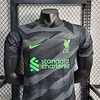 2023/2024 Player Version Liverpool Goalkeeper Black Football Jersey 1:1 Thai Quality
