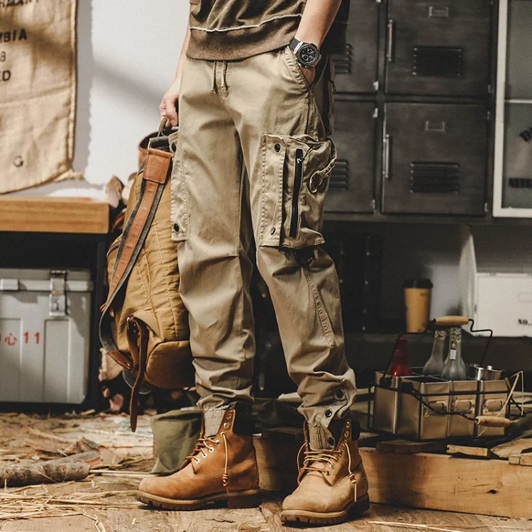 ✨CLEARANCE SALE 49% OFF - American Style Cargo Pants Men's Straight Casual Pants, ⚡Buy 2 Free Shipping⚡