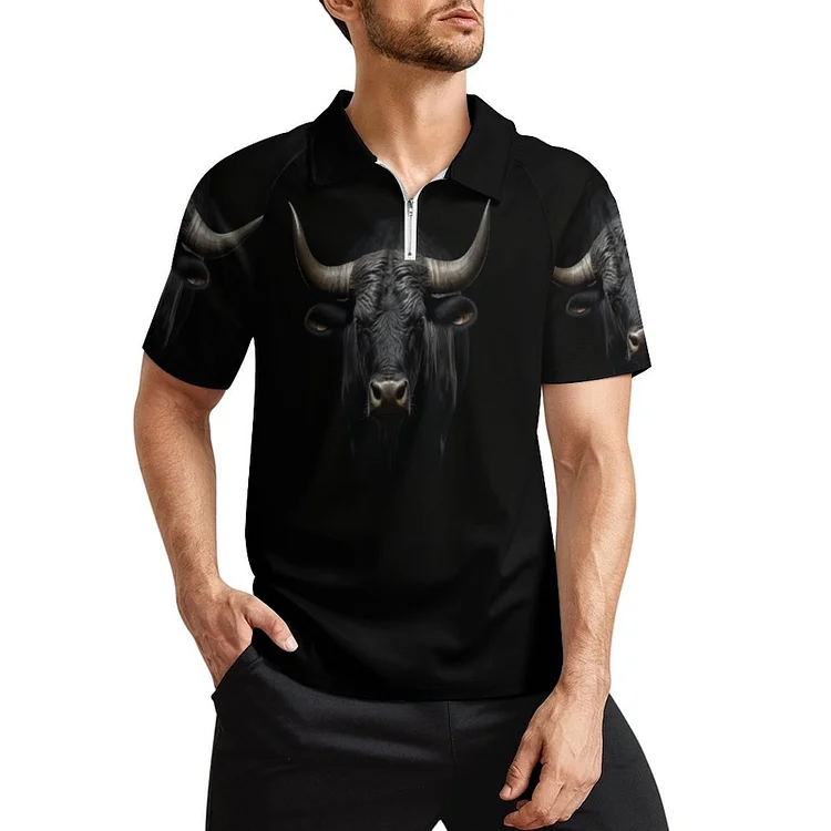 Short Sleeved Sportswear BLACK BULL  customized, personalized, gift