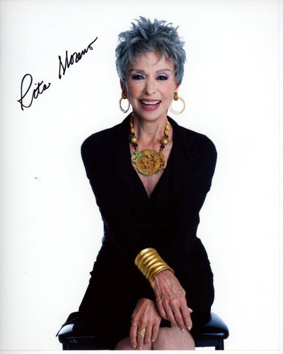 RITA MORENO Signed Autographed Photo Poster painting