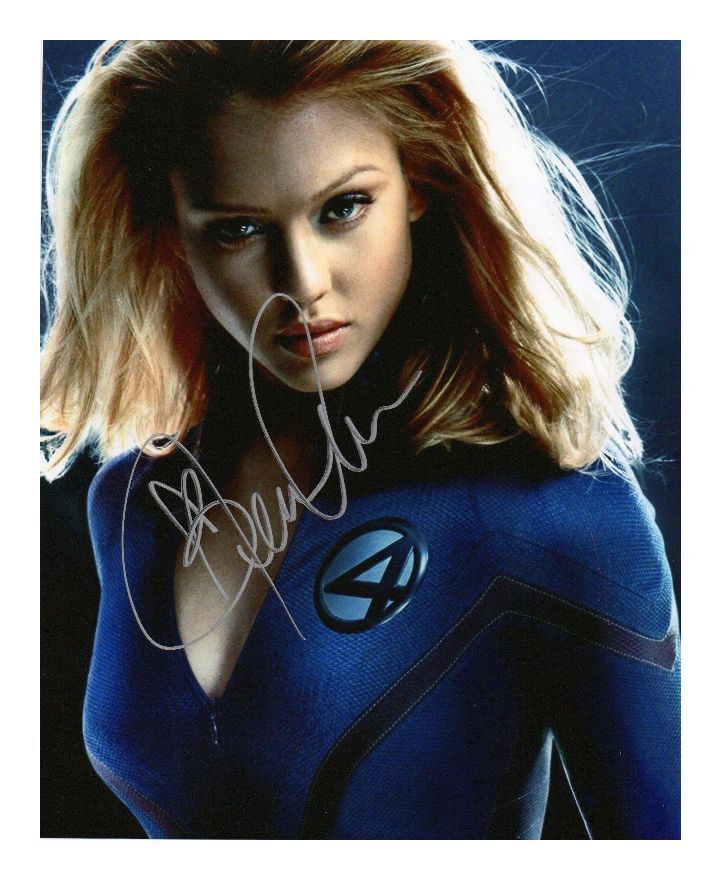 JESSICA ALBA AUTOGRAPHED SIGNED A4 PP POSTER Photo Poster painting PRINT 10